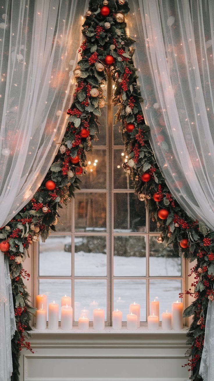 Christmas Window Wonderland Decor