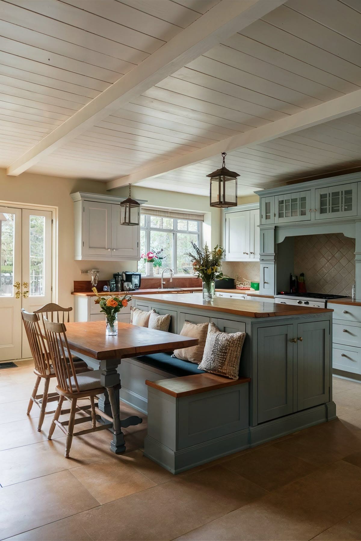 Cozy Kitchen Nook Dining Charm