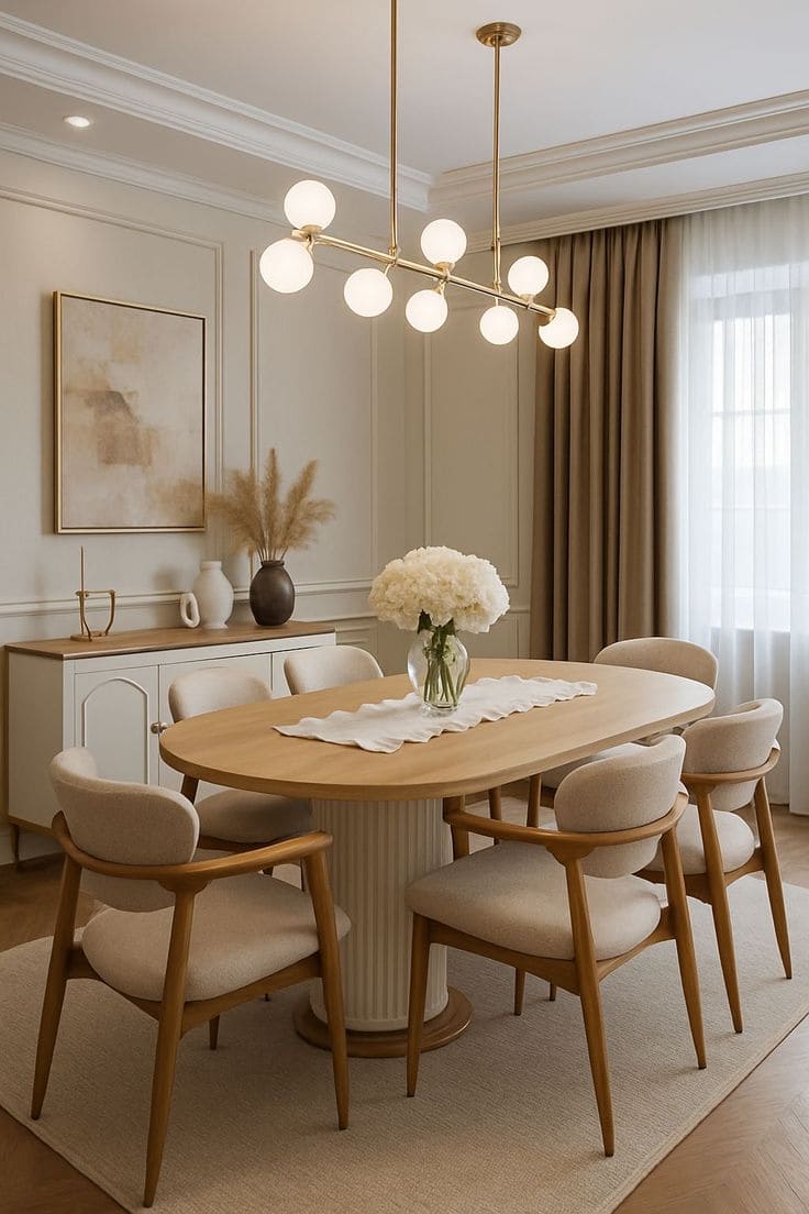 Elegant Minimalist Dining Charm