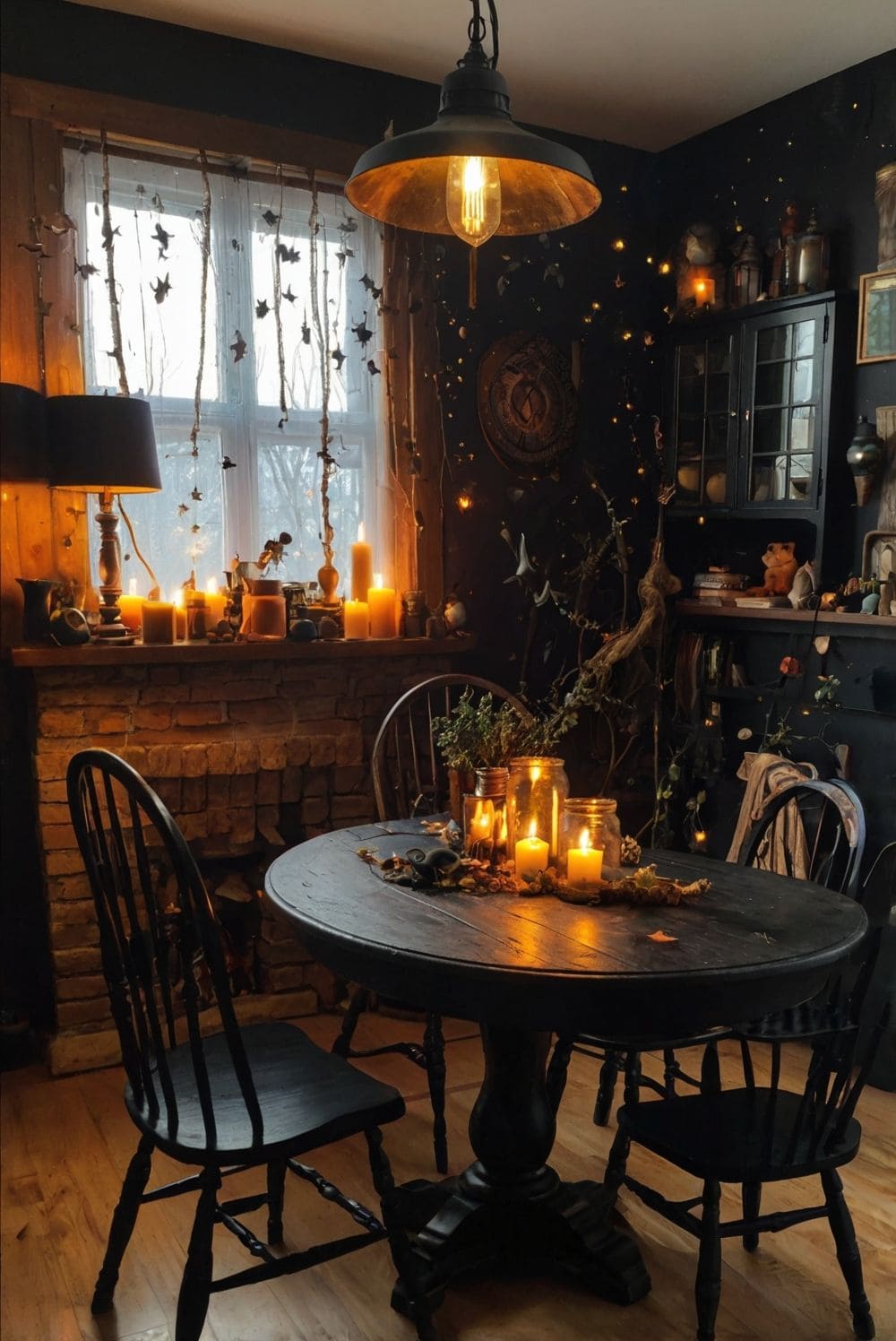 Enchanted Candlelit Dining Nook