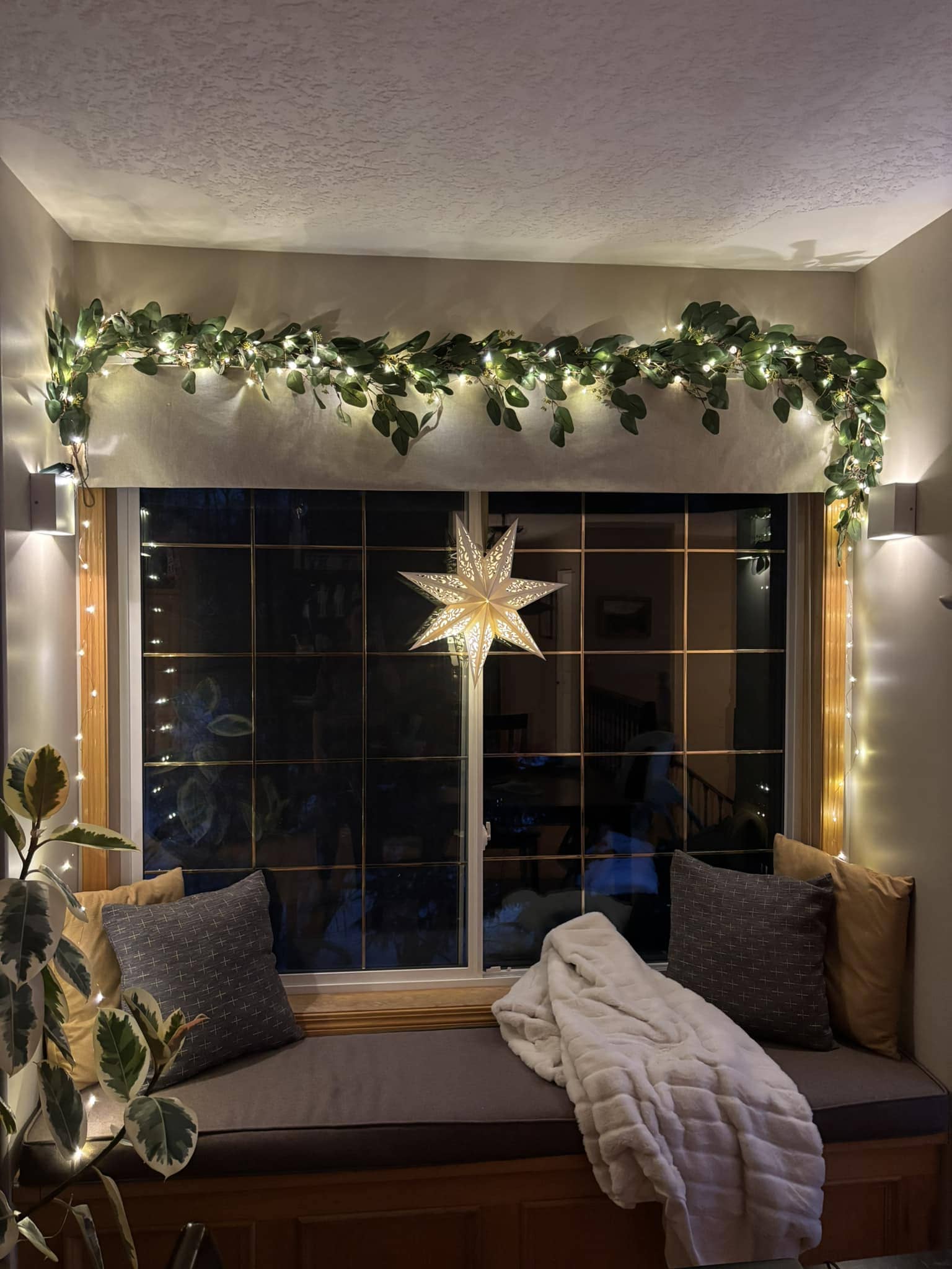 Glowing Starry Window Nook