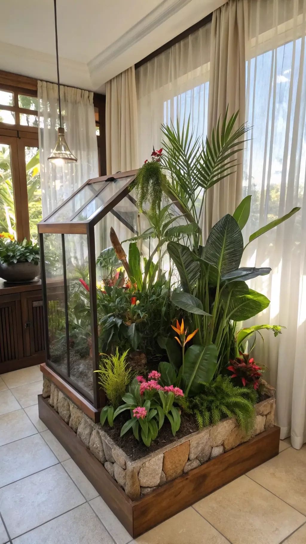 Indoor Greenhouse Corner Oasis