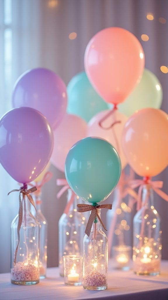 Magical Balloon Bottle Centerpieces