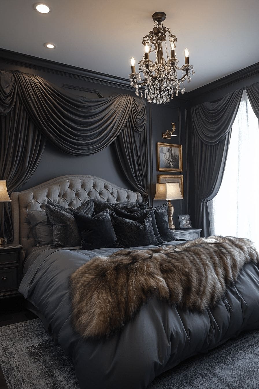 Midnight Luxe Bedroom