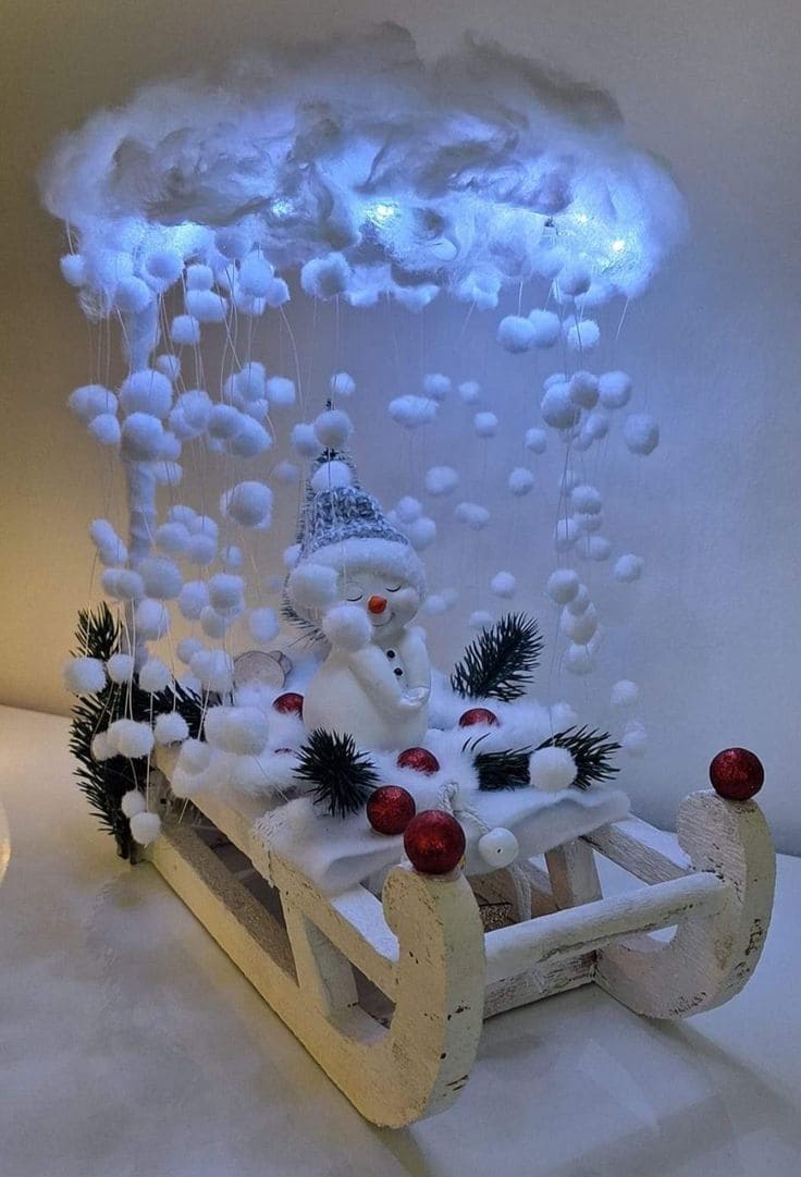 Snowy Sleigh Glow