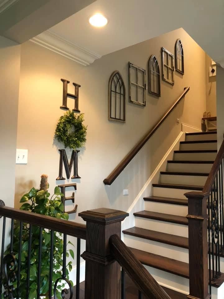 Stair Wall Gallery of Home Windows