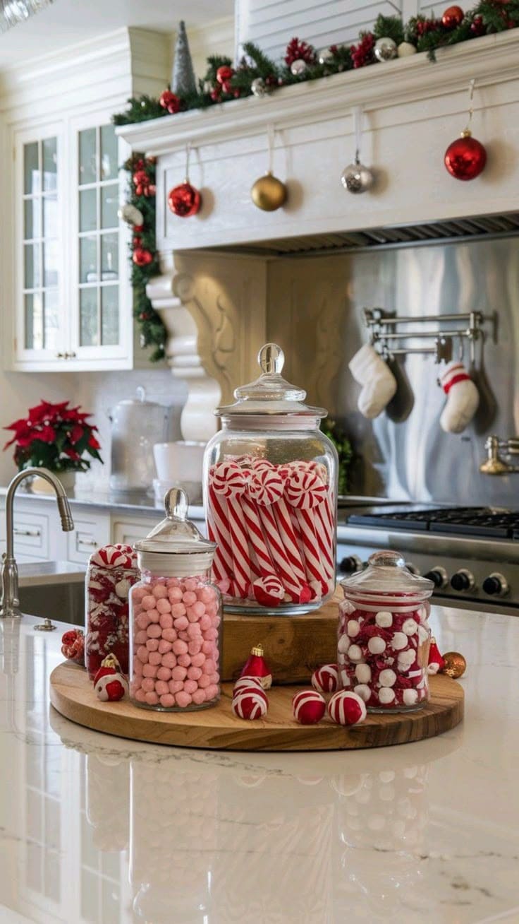 Sweet Christmas Kitchen Decor