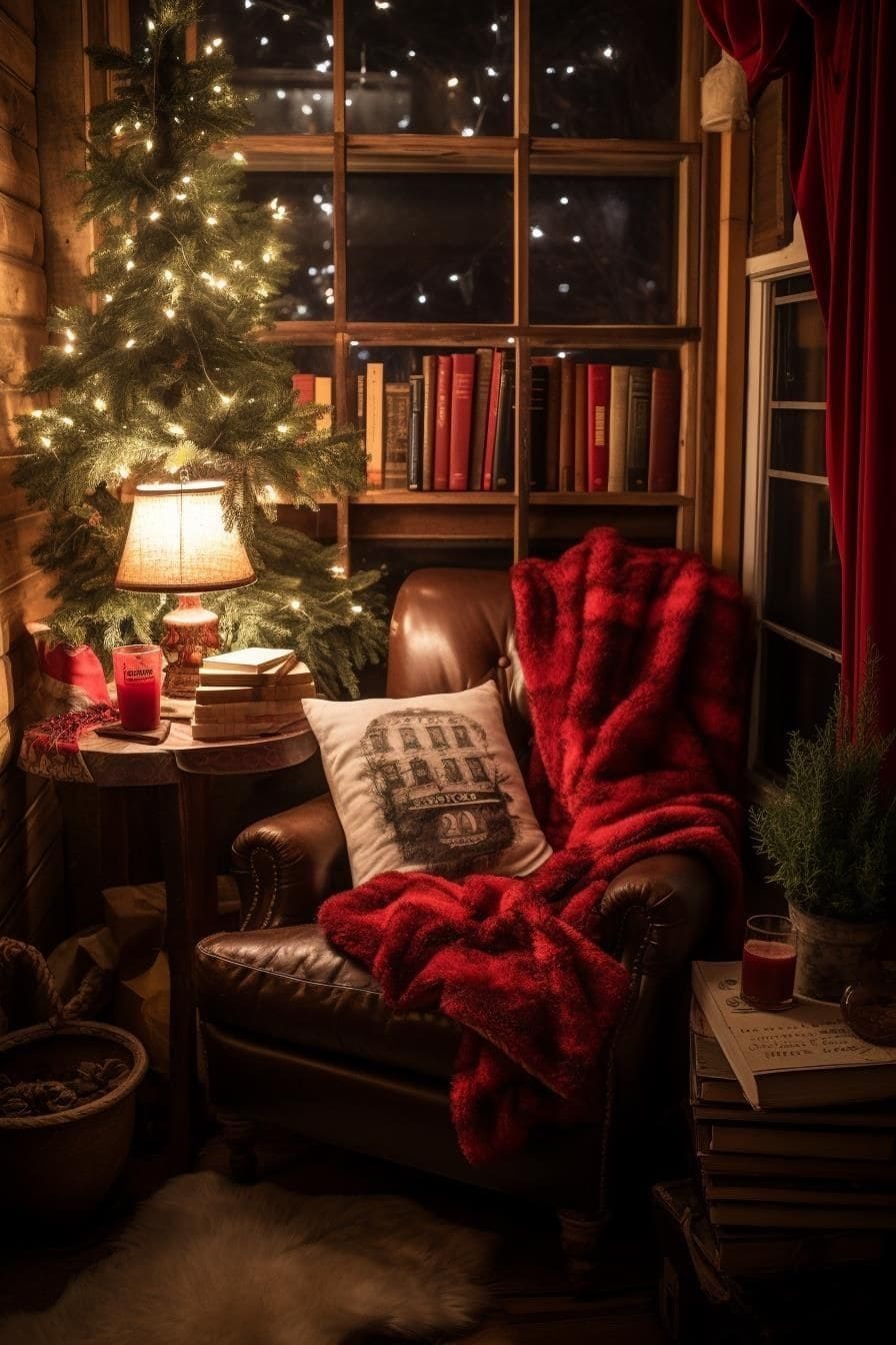 Warm Glow Christmas Reading Spot