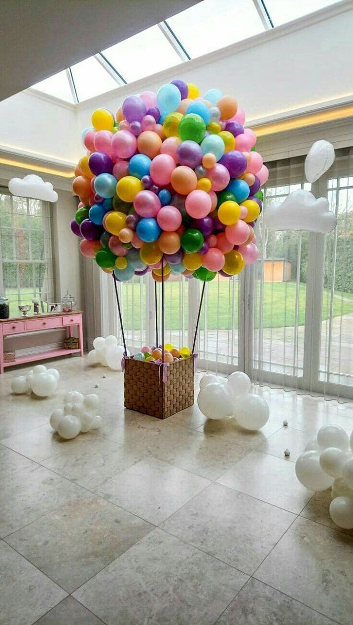 Whimsical Balloon Hot Air Balloon