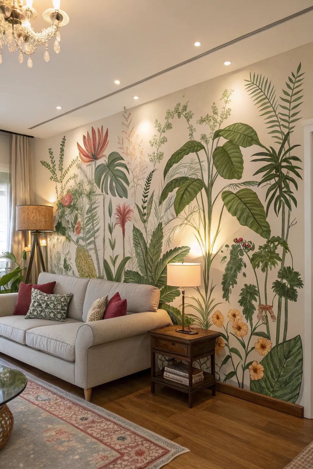 Botanical Paradise Living Room