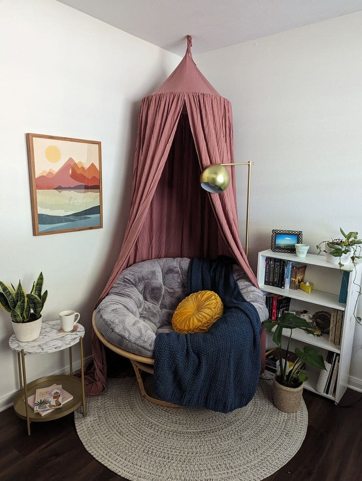 Canopy Reading Nook Retreat