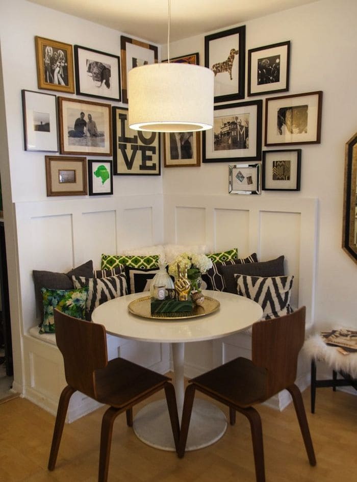 Cozy Gallery Nook Dining