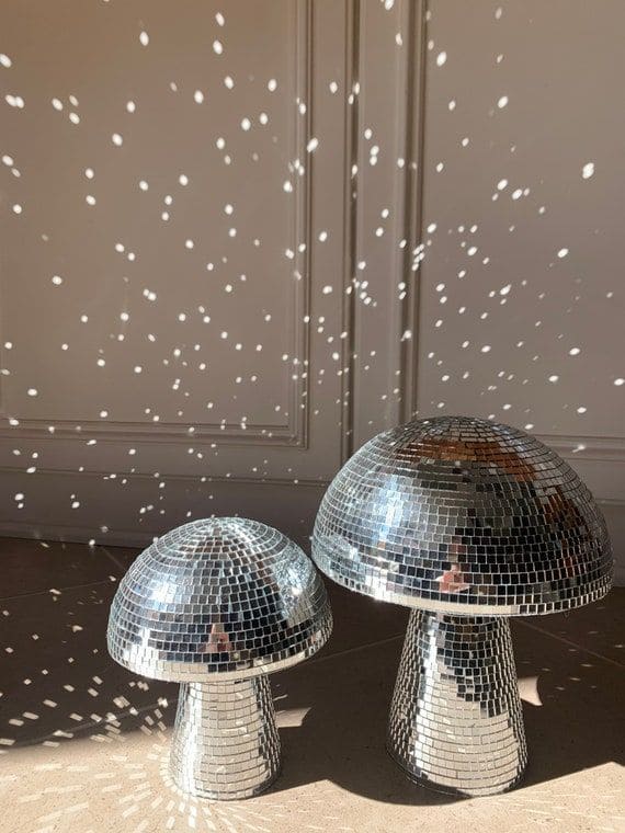 Gleaming Disco Mushroom Lights