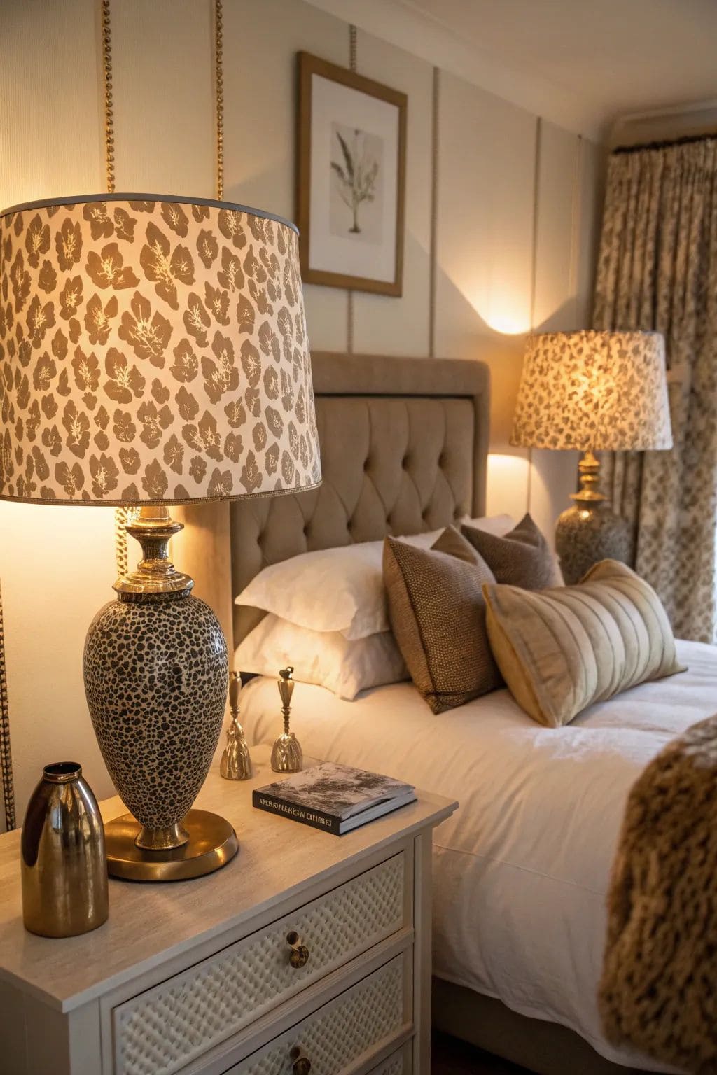Leopard Print Lamp Shades