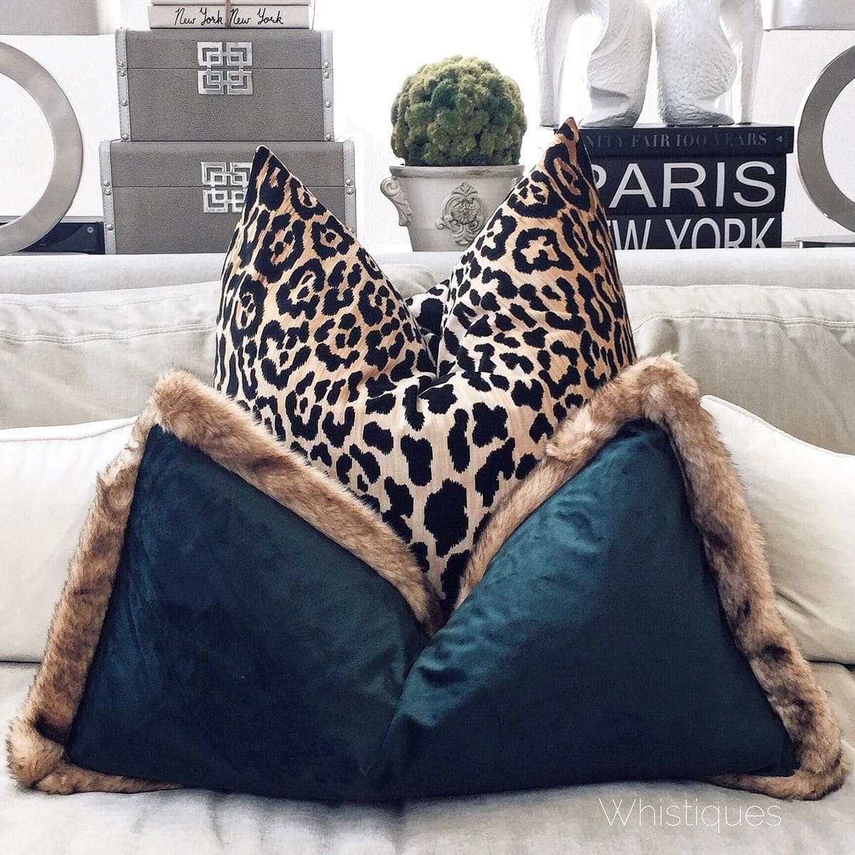 Luxe Leopard Accent Pillows