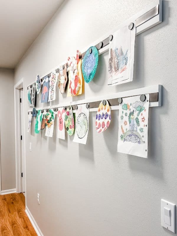 Magnetic Strip Art Display