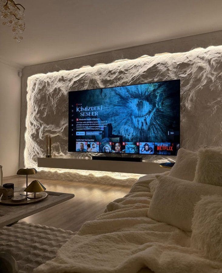 Modern Luxe Movie Corner