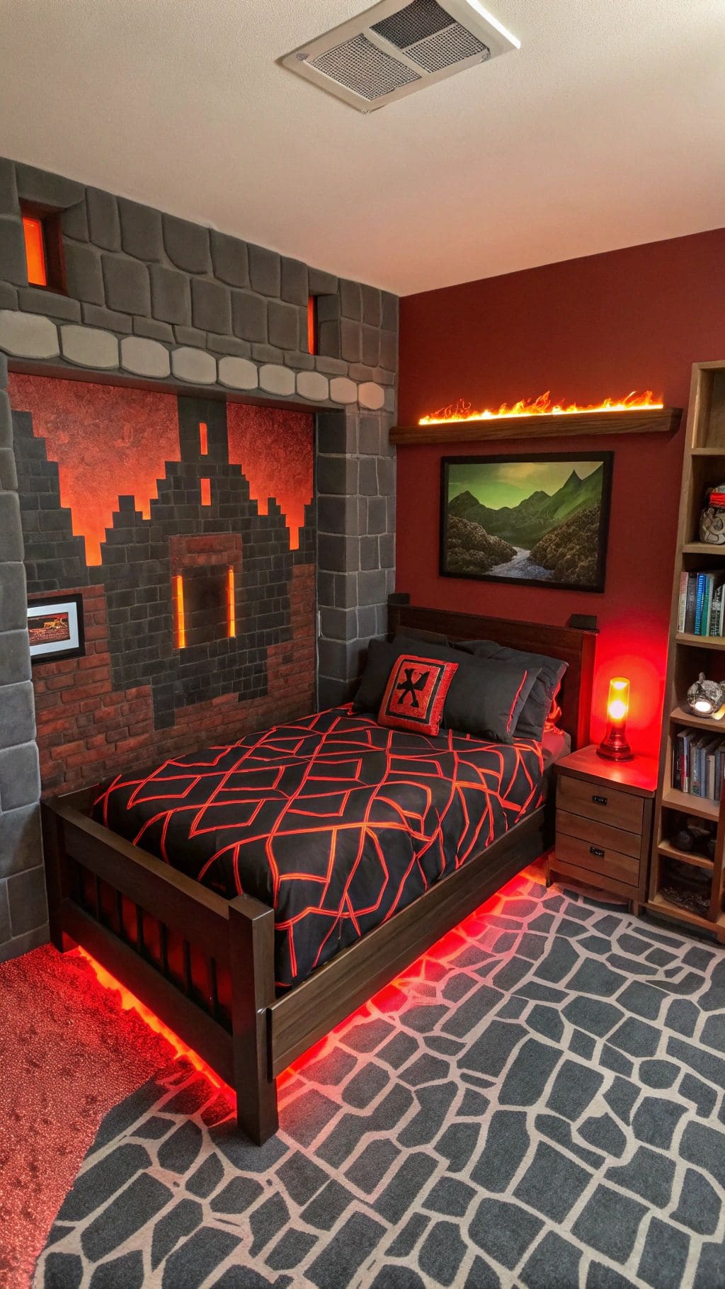 Nether Fortress Bedroom Escape