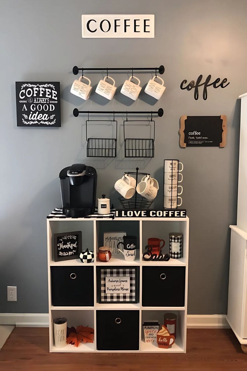 Playful Coffee Lovers Nook