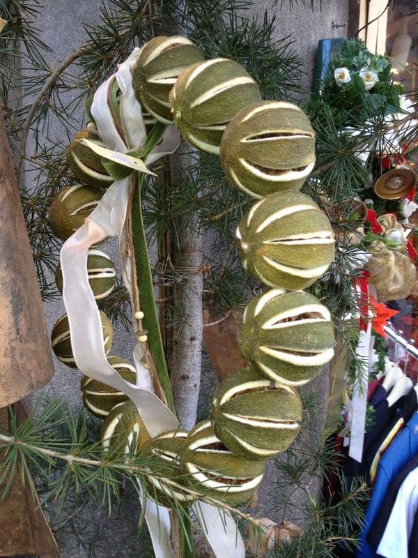 Rustic Dried Lime Wreath