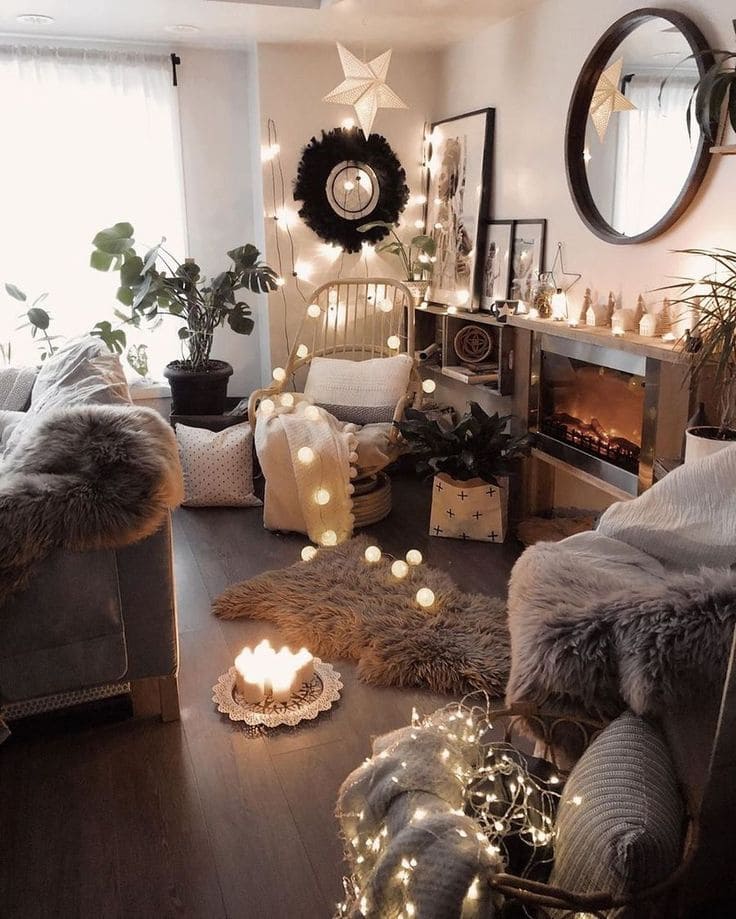Scandinavian Glow with Hygge Warmth