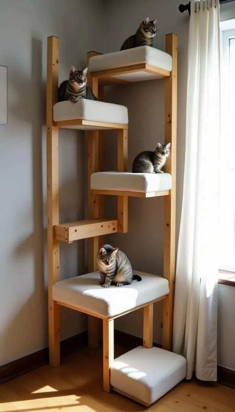 Sunny Corner Cat Tower Haven