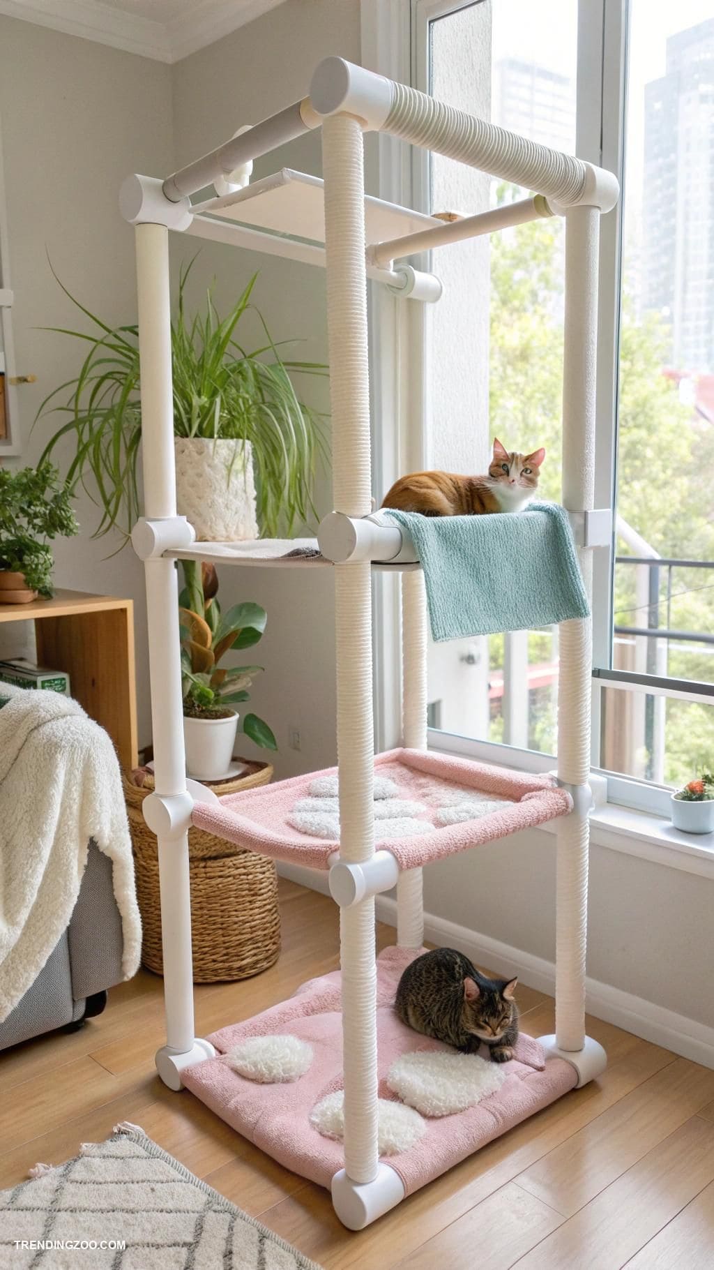 Sunny Window Cat Tower