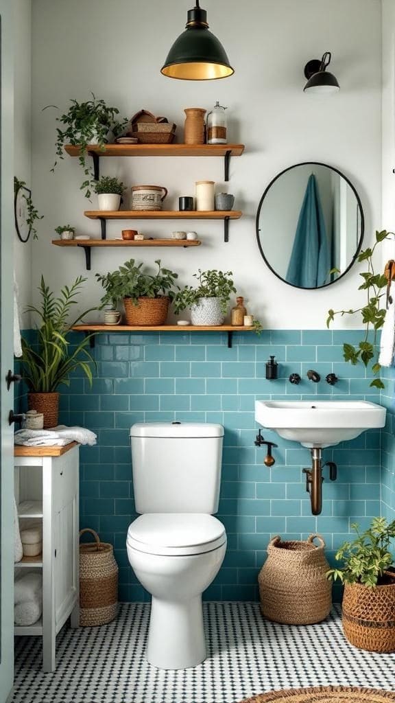 Aqua Tile Botanical Haven