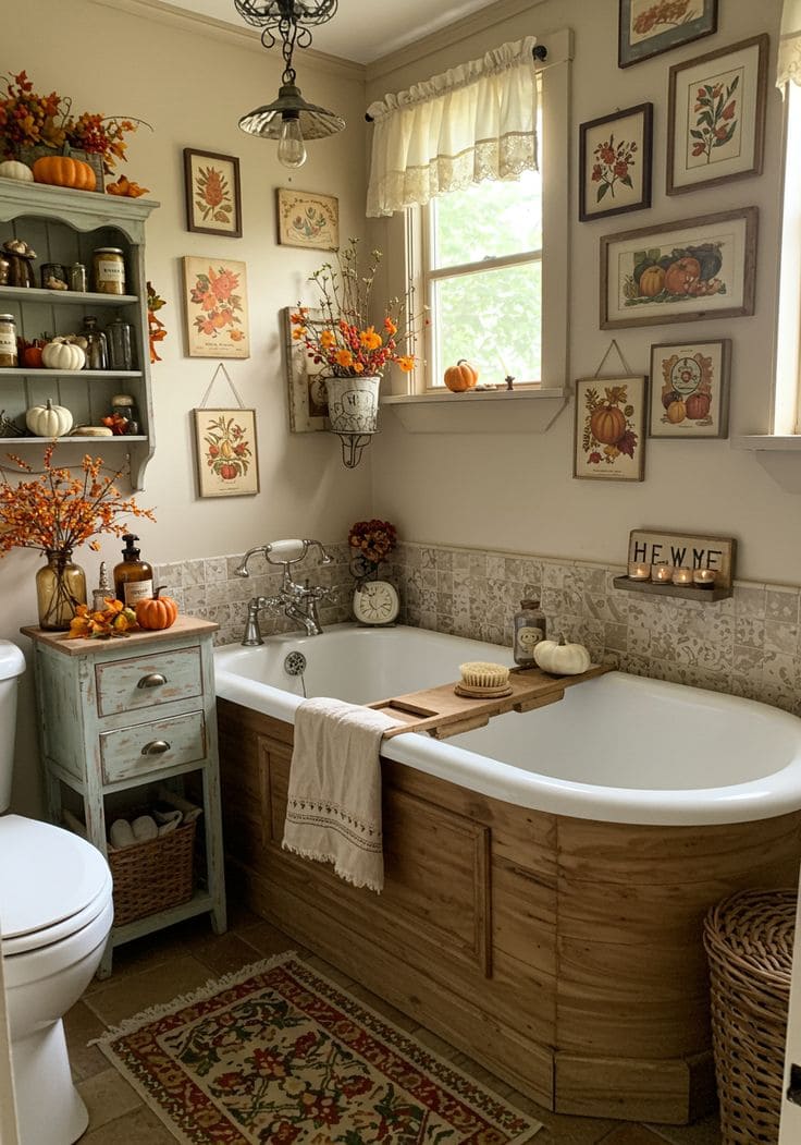 Autumn Harvest Bathroom Retreat