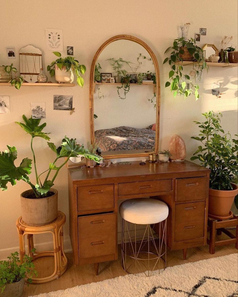 Boho Chic Vintage Vanity Retreat