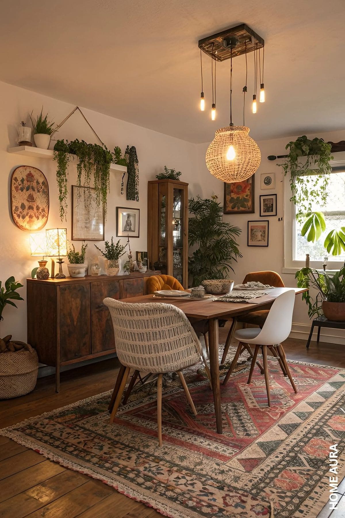 Botanical Bohemian Dining Retreat