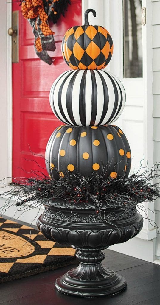 Classic Halloween Stack with Bold Patterns
