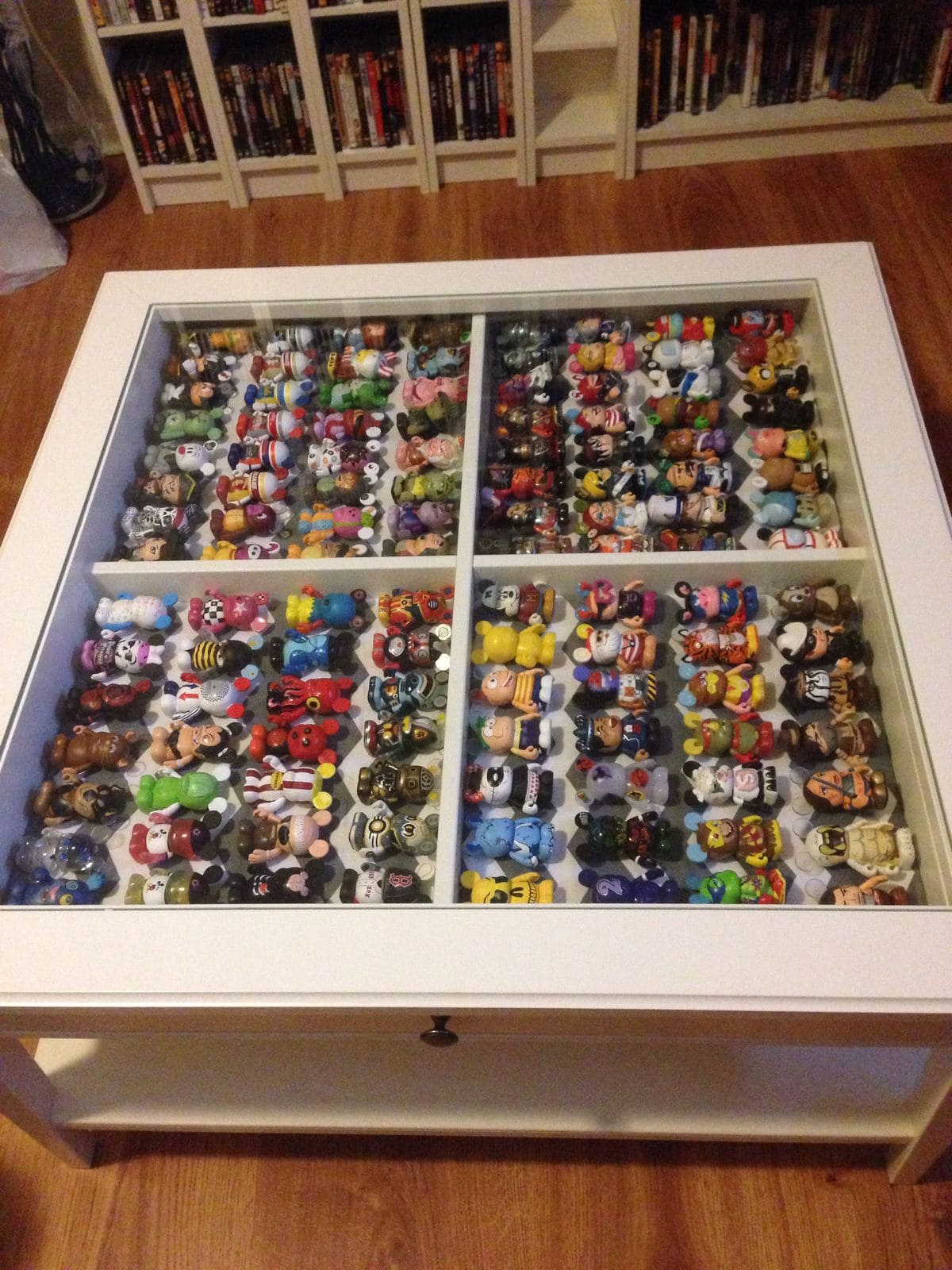 Collectors Mini Figurine Display Table