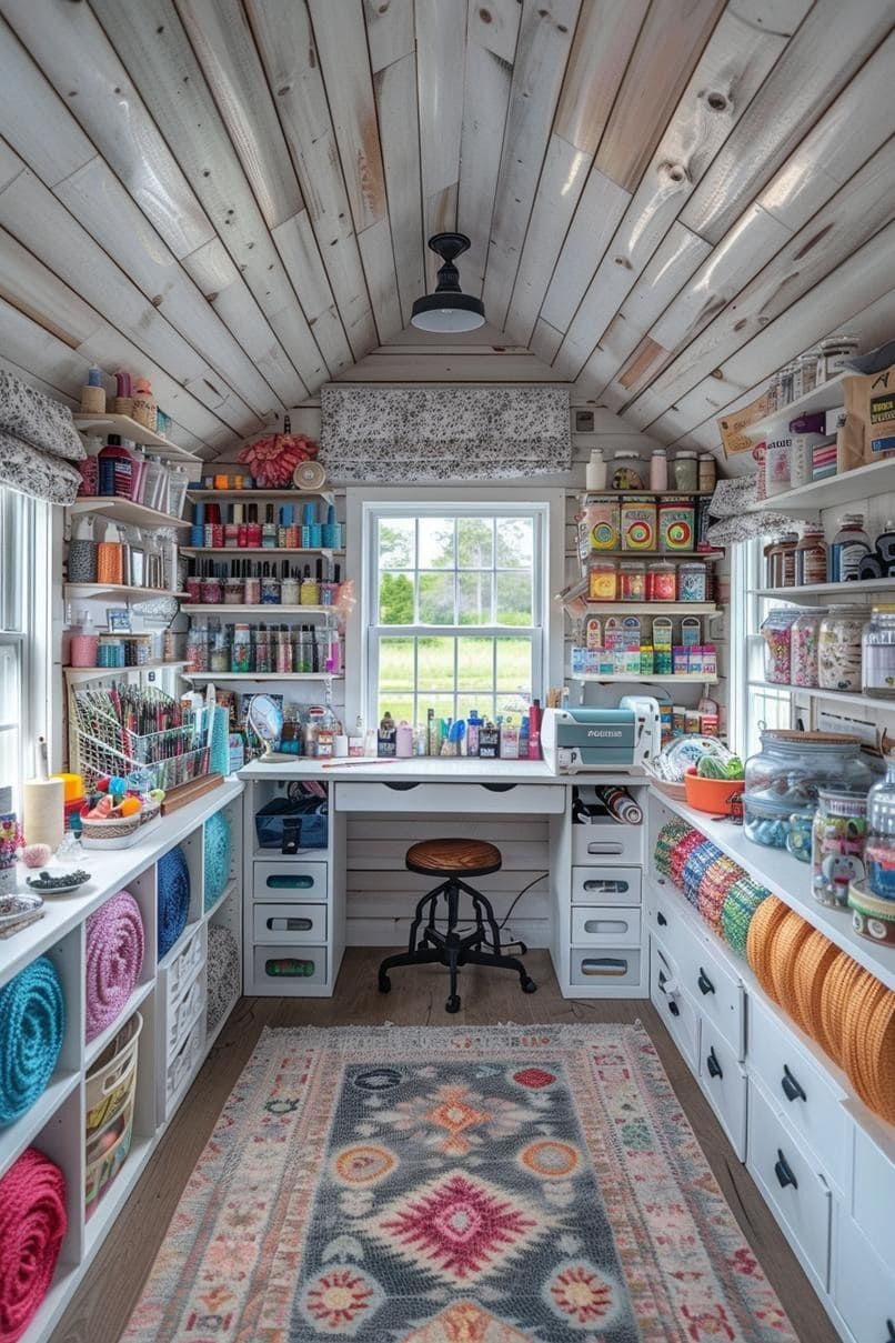 Cottage-Style Sewing Haven
