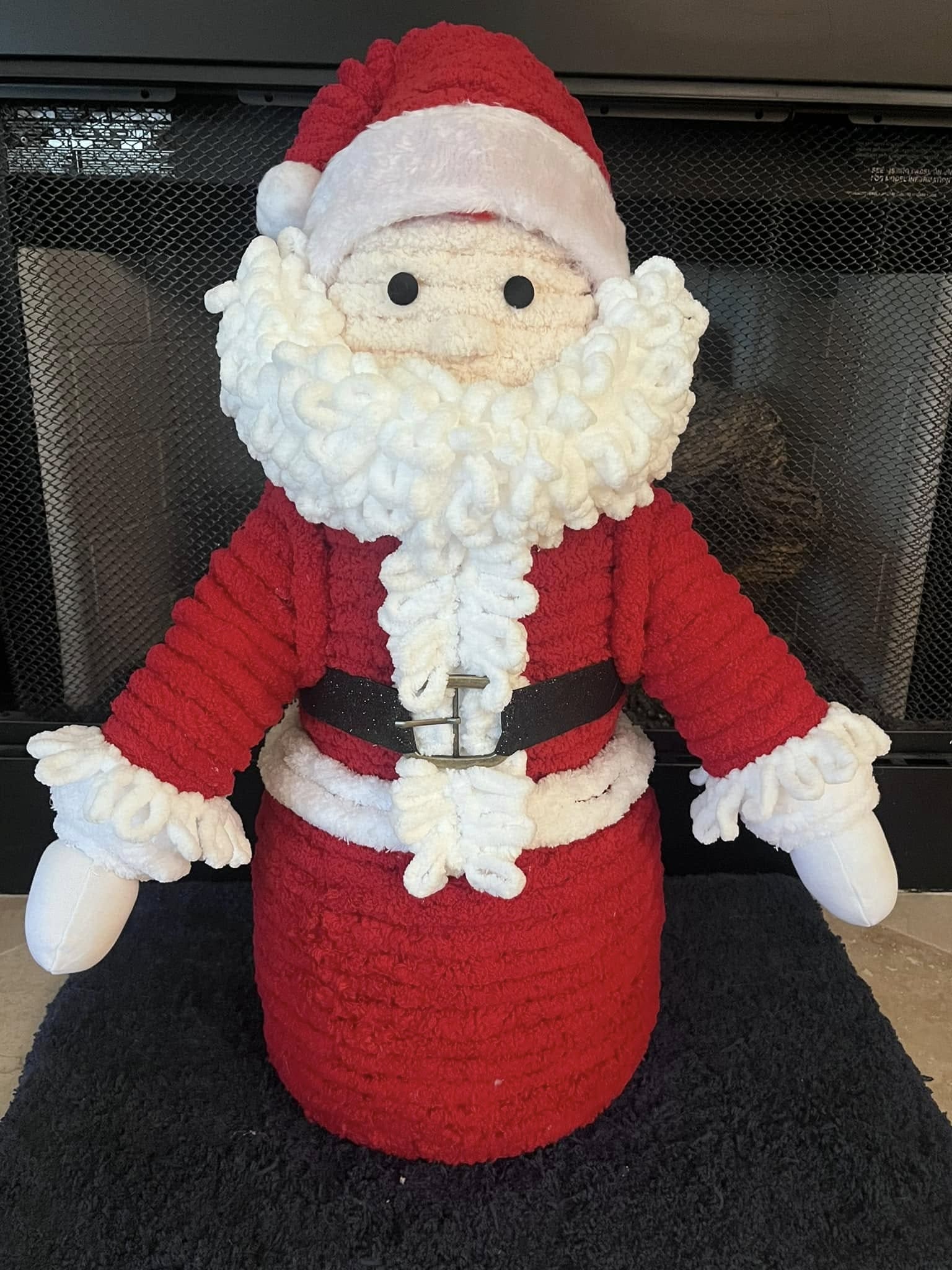 Cozy Santa Stacking Pumpkin Craft