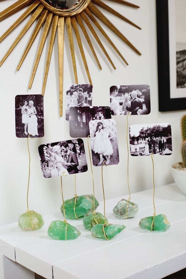 Crystal Memory Photo Holders