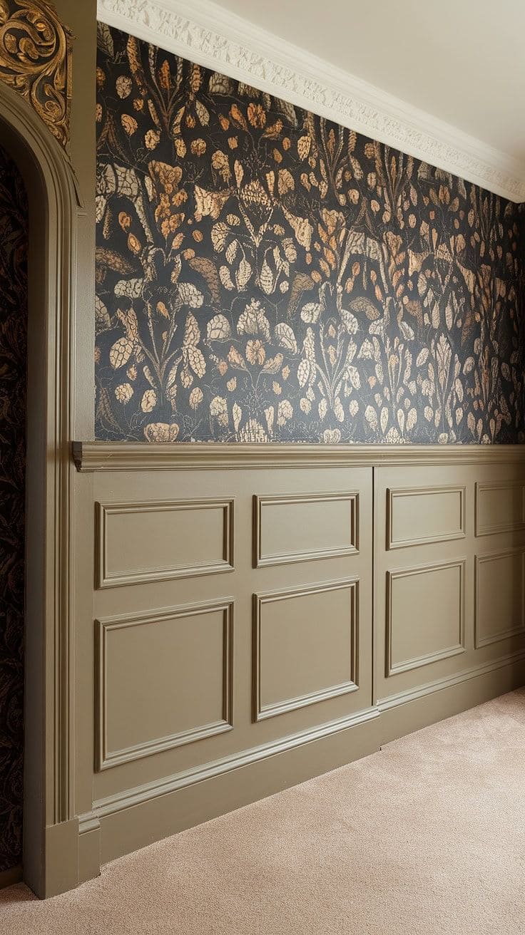 Elegant Raised Panel Wainscoting