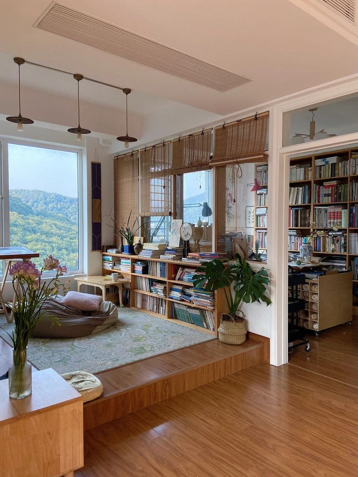 Elevated Scenic Library Corner