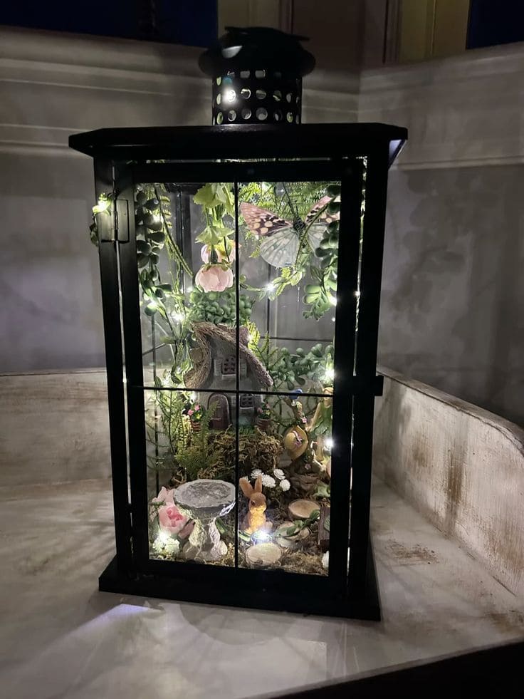 Enchanted Winter Wonderland Lantern