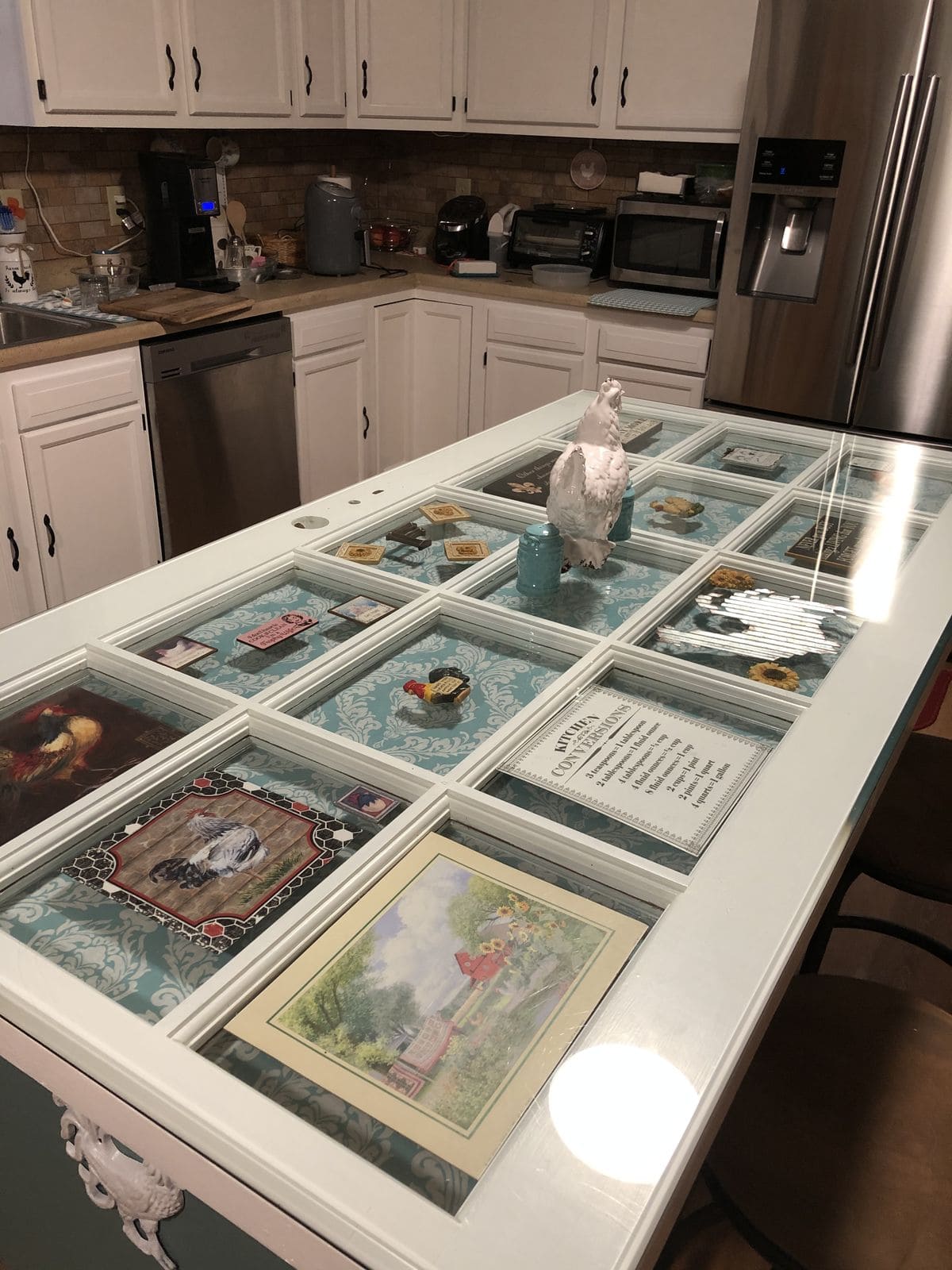 Family Keepsake Frame Coffee Table