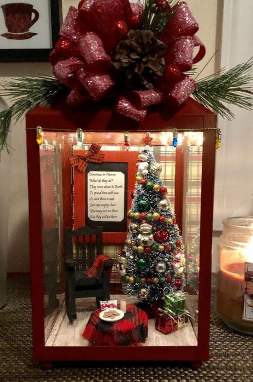 Festive Mini Christmas Scene