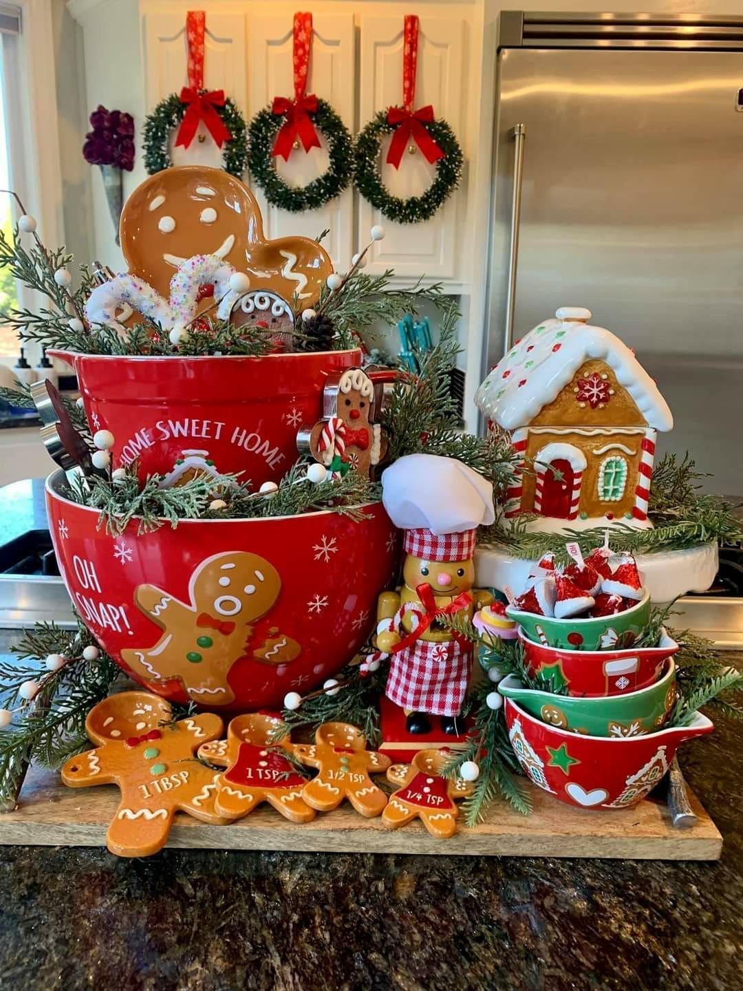 Gingerbread Baking Station Display