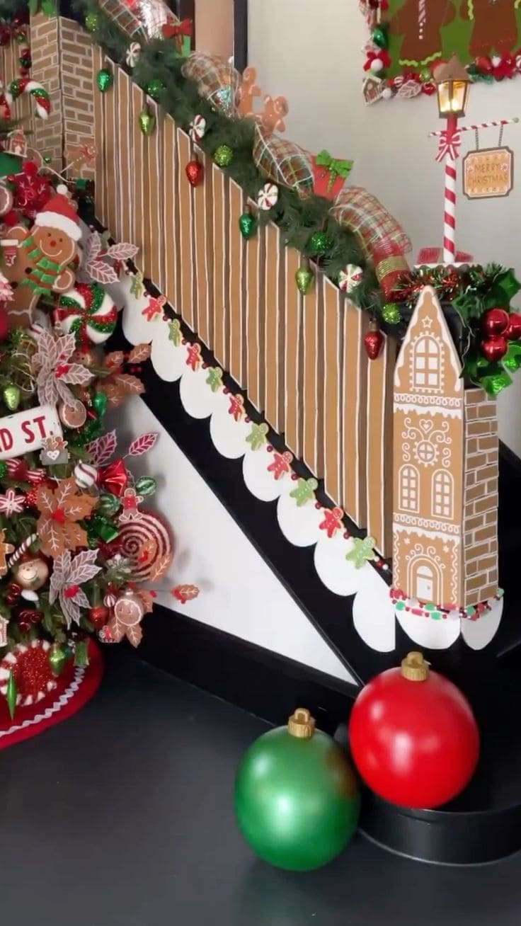 Gingerbread Staircase Magic