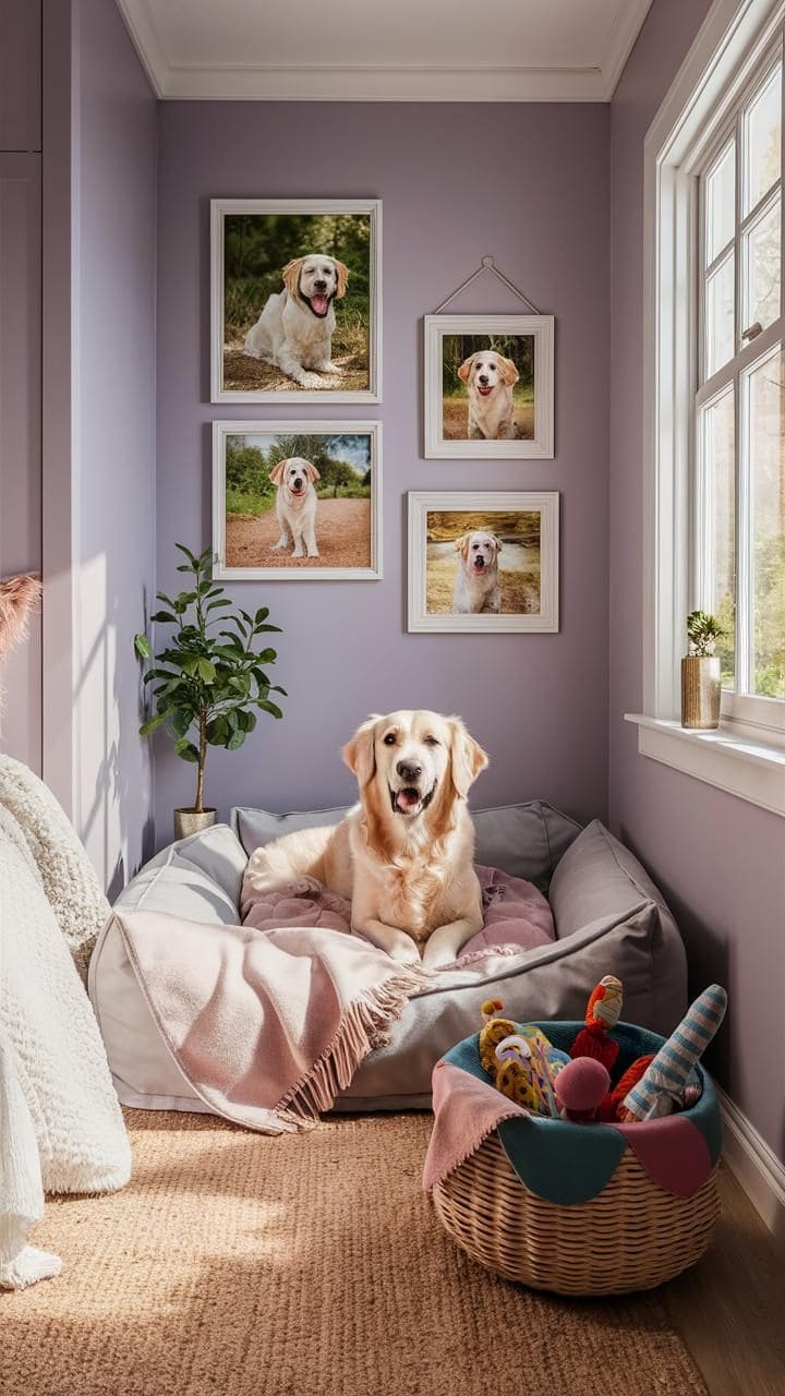 Golden Glow Dog Gallery Corner