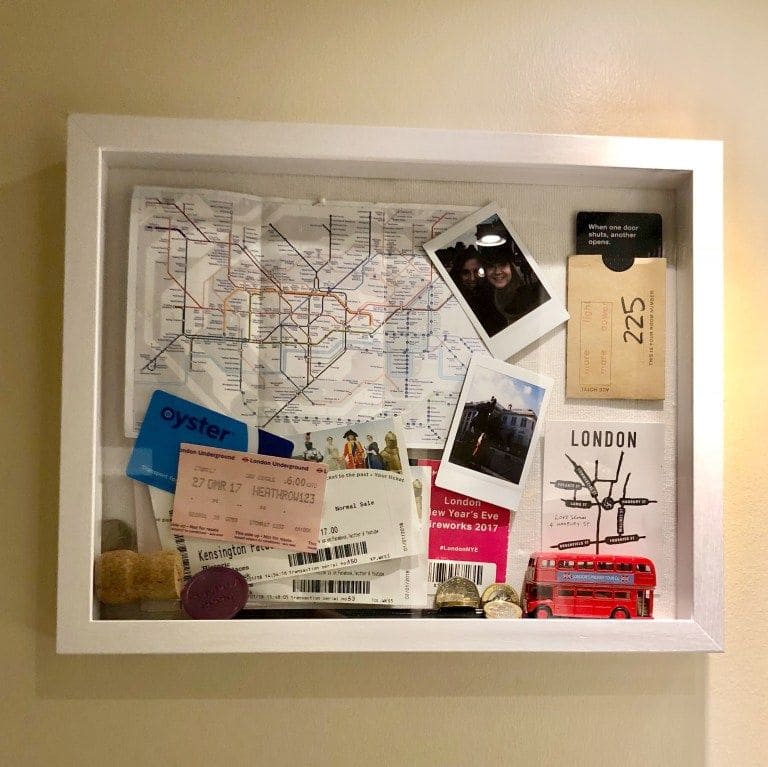 London Keepsake Shadow Box