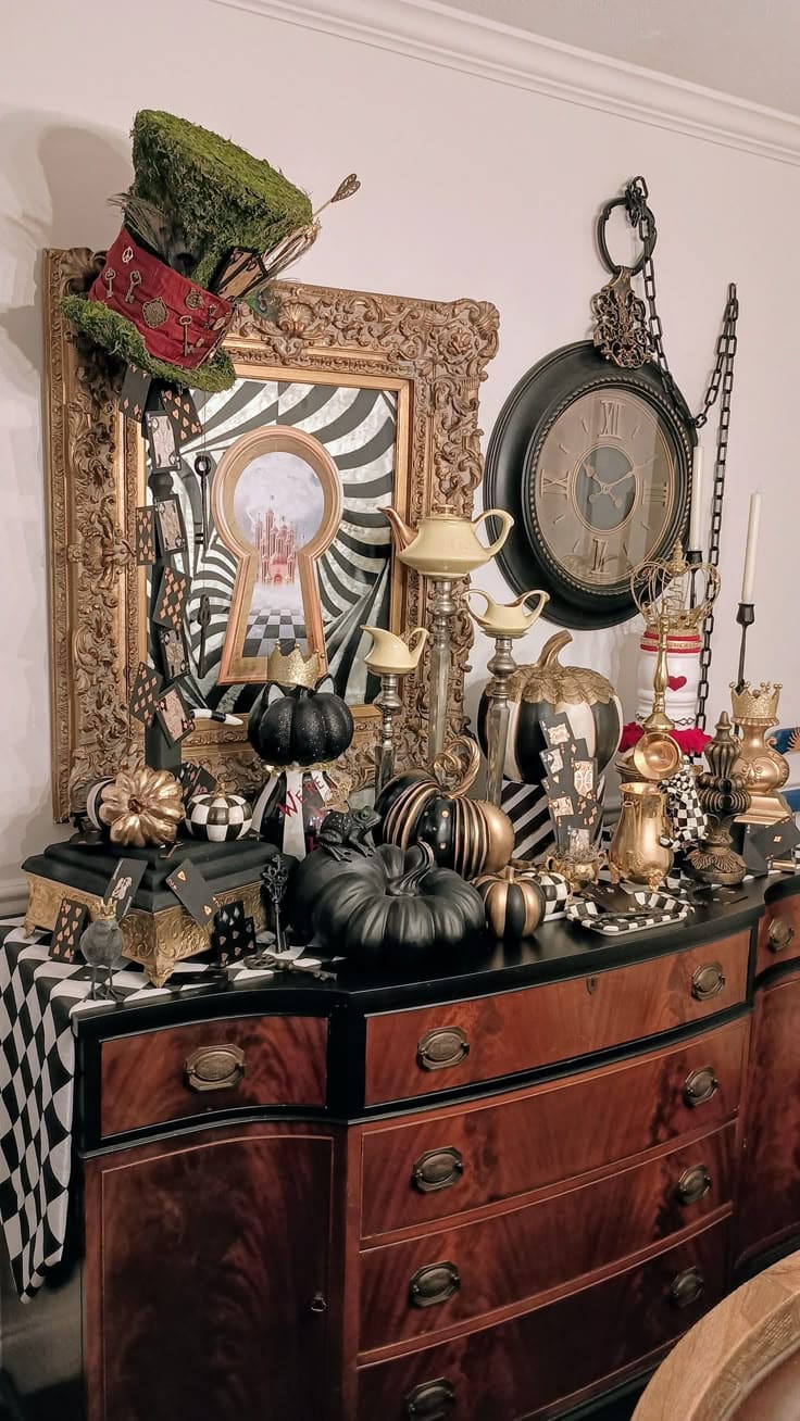 Mad Hatters Curiosity Table Display