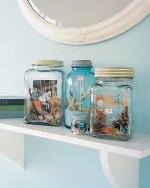 Memory Jar Travel Display
