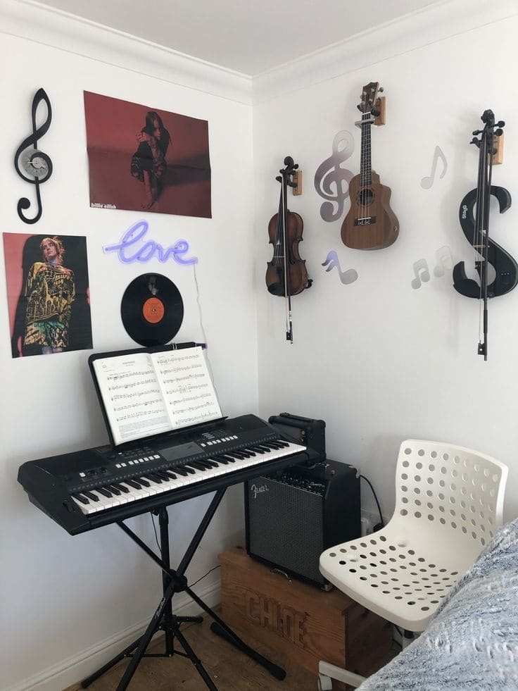 Modern Melody Corner Setup