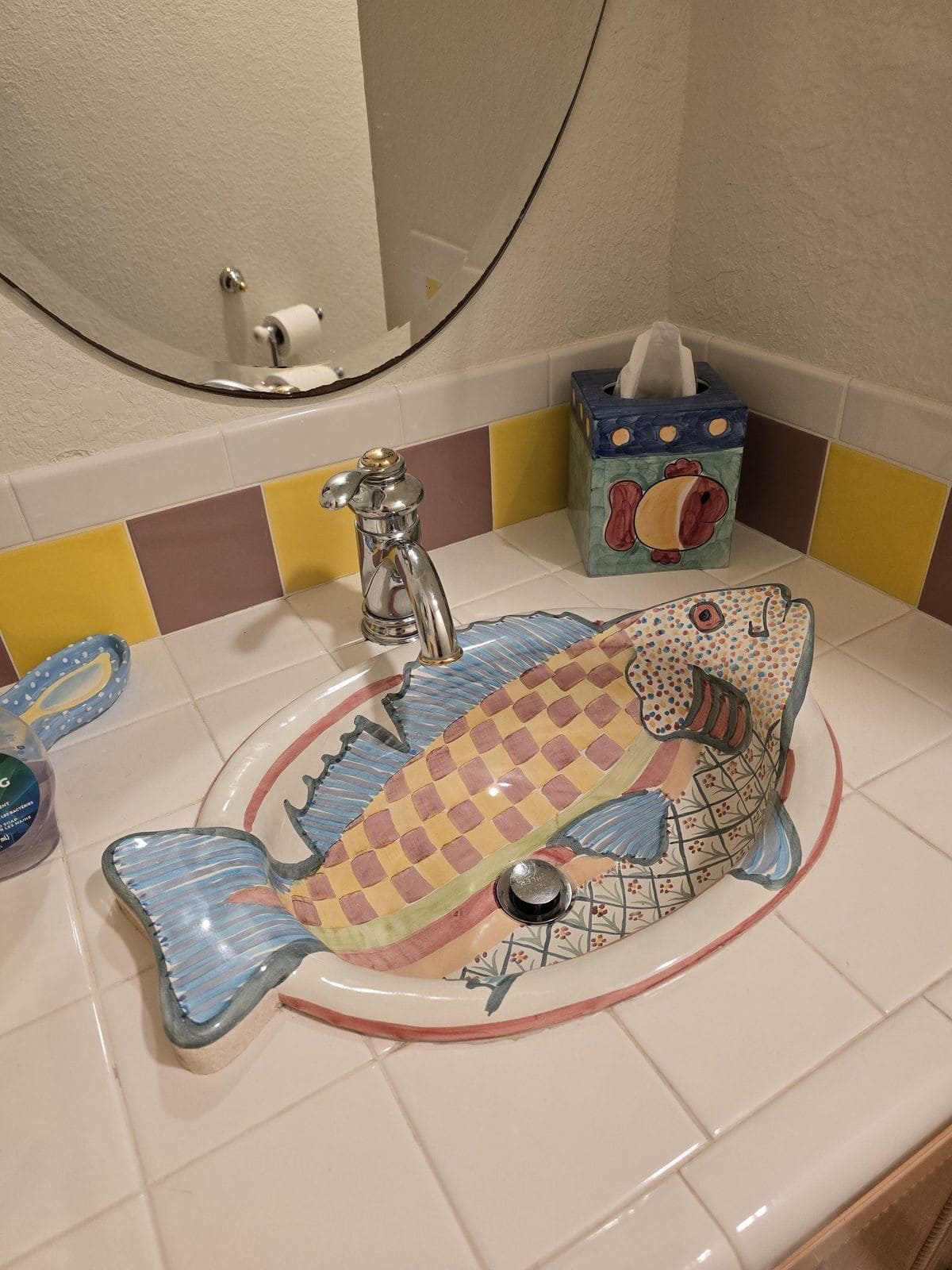 Playful Fish-Shaped Sink Design