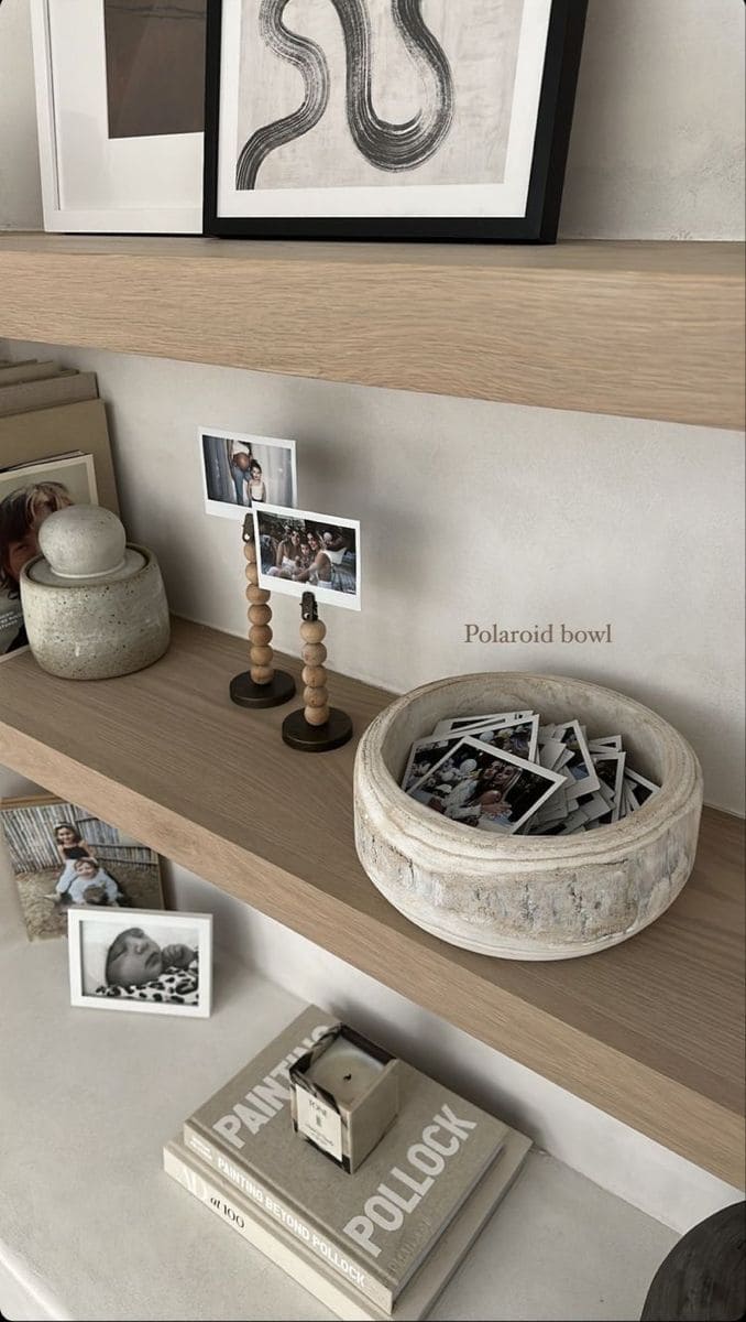 Polaroid Memory Display Bowl